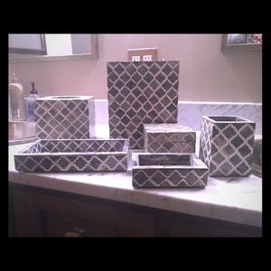 Kassatex Marrakech 6 piece bathroom set